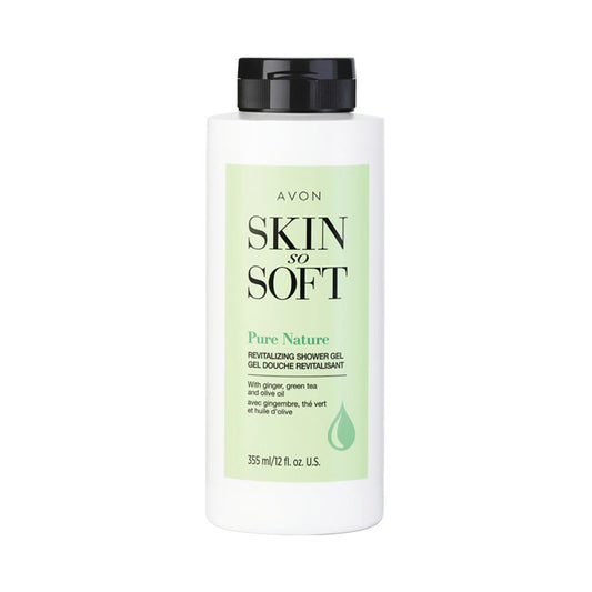 Avon Bath "NEW" Skin So Soft Pure Nature Shower Gel