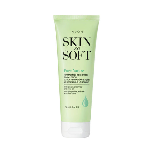 Avon Bath "NEW" Skin So Soft Pure Nature In-Shower Body Lotion